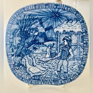 Vintage 🎄 1970 “Julen” Christmas Plate